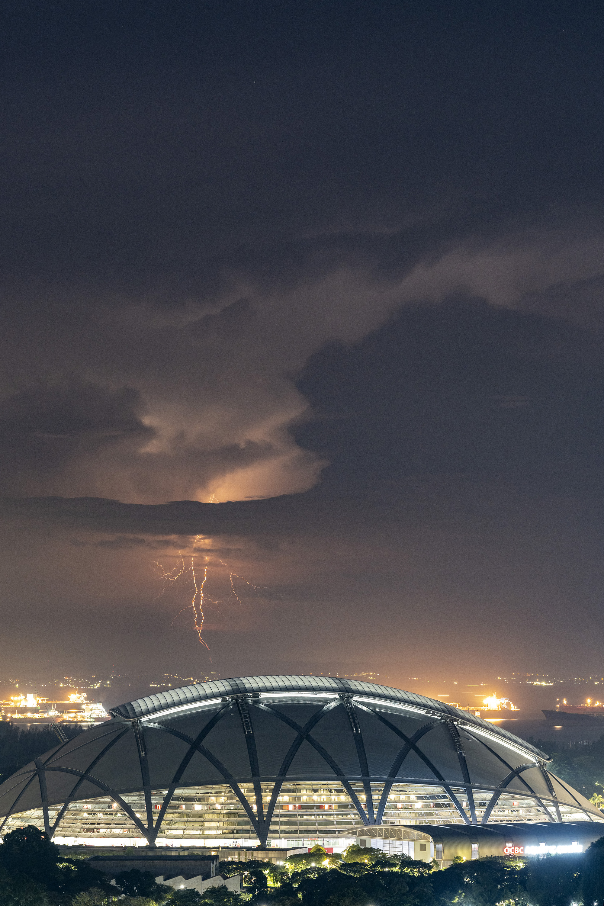 Singapore Sports Hub Lightning